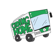 Tired On My Way Sticker by Transperth