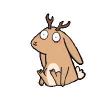 Antelope Jackalope Sticker