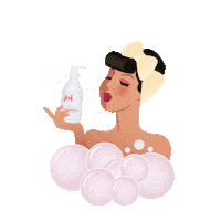 shopjoi girl women joy bubble Sticker