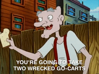 hey arnold nicksplat GIF