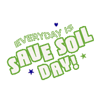 Savesoil Sticker by Rhymes Studio