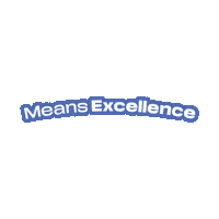 Means Excellence Sticker by Meranti Group