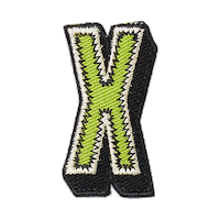 X Sticker by Sandroparis