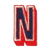 N Sticker by Sandroparis
