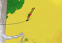 Daffy Duck Pain GIF