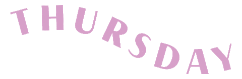Thursday Sticker