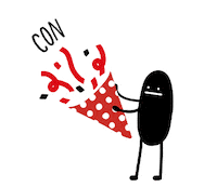 Congratulations 誕生日 Sticker by graniph