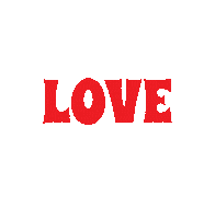 I Love You Hearts Sticker by bymartioska