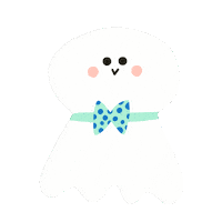 Halloween Ghost Sticker by Poca Poca Studio