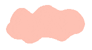 Blob Pinkcloud Sticker by Poca Poca Studio