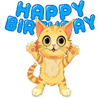 Happy Birthday Party Sticker by My Girly Unicorn