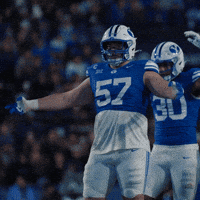 Byu Football Celebration GIF by BYU Cougars