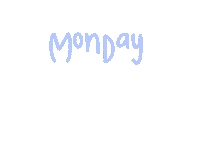 Monday Vibes Sticker