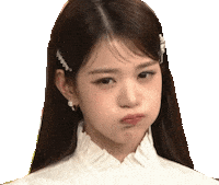 iloveyoon ive wonyoung jangwonyoung 화남 Sticker