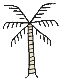 Palm Palmboom Sticker by bydenize