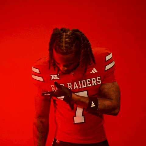 Terrance Carter GIF by Texas Tech Football