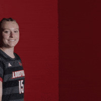 Womens Soccer Go Cards GIF by Louisville Cardinals