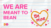 Valentines Day Hearts GIF by Dunkin’
