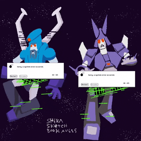 Transformers Shikasketchbook GIF by Stella 52