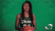 women's basketball tulane GIF by GreenWave