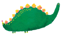 Dinosaur Dino Sticker