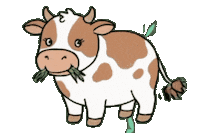 valiyazheekalunofficial sticker cow valiyazheekalunofficial cartoonanimal Sticker