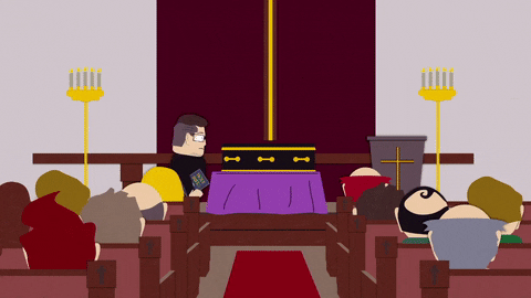 church funeral GIF by South Park 