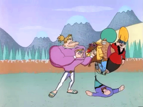 nickrewind giphydvr nicksplat angry beavers giphyab013 GIF