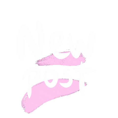 Pink Post Sticker