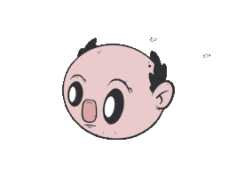 Spacing Out Sticker by Fresh Cake