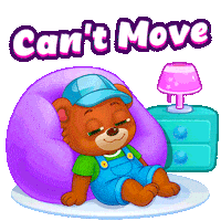 Tired Sleep Sticker by Lucas and Friends by RV AppStudios