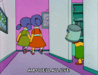 Sneaking Season 3 GIF by The Simpsons