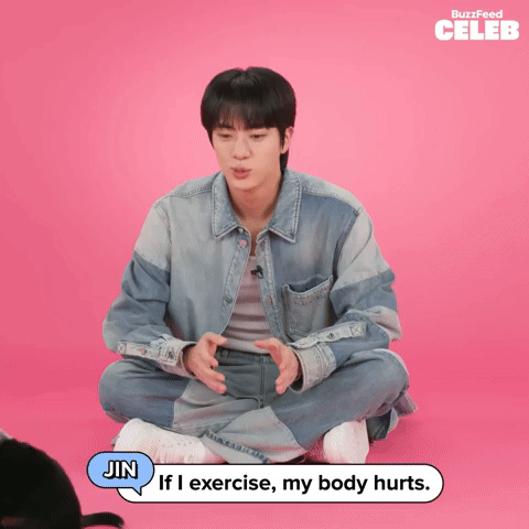 Jin's Body Hurts
