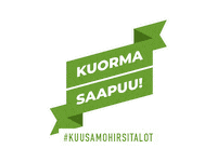 Kuorma Saapuu Sticker by Kuusamo Hirsitalot Oy