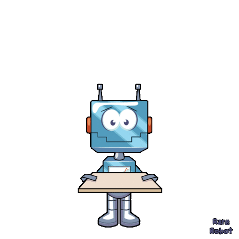 Sad Robot Sticker by VeeFriends