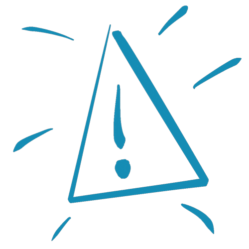 Attention Ausrufezeichen Sticker by University of Mannheim – Universität Mannheim