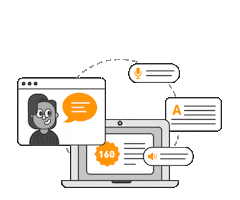 Talking English Sticker by Duolingo