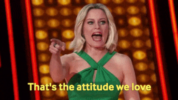 abcnetwork love attitude elizabeth banks press your luck GIF