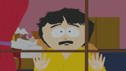 scared randy marsh GIF by South Park 