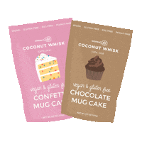 Vegan Wow Sticker by Coconut Whisk