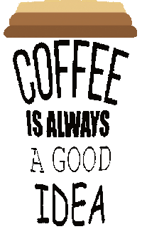 Good Morning Coffee Sticker