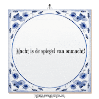 Wijsheid Spreuk Sticker by Tegelspreuken.nl