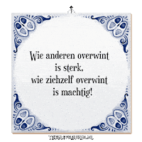 Nl Spreuk Sticker by Tegelspreuken.nl
