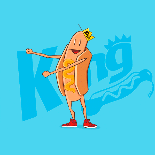 the king dancing GIF