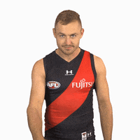 Happy Pump Up GIF by Essendon FC