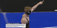 Wrestling Jump GIF by NCAA Championships