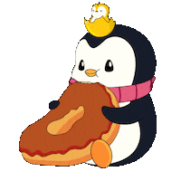 Hungry Penguin Sticker by Pudgy Penguins