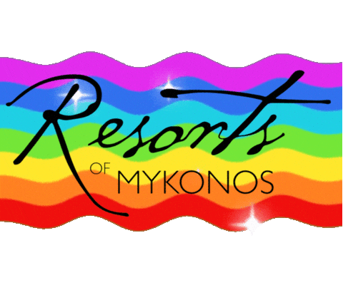 ResortsOfMyk giphyupload greece mykonos santorini Sticker