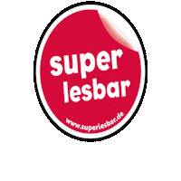 beltzverlagsgruppe bücherliebe leseliebe leseförderung superlesbar Sticker