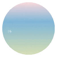 At A Distance Spring Is Green Sticker